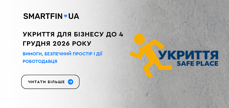 Укриття для бізнесу до 4 грудня 2026 року: вимоги, безпечний простір і дії роботодавця